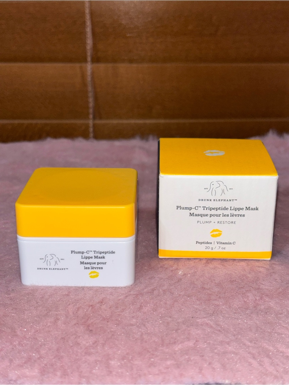Drunk Elephant Plump-C Tripeptide Lippe Mask